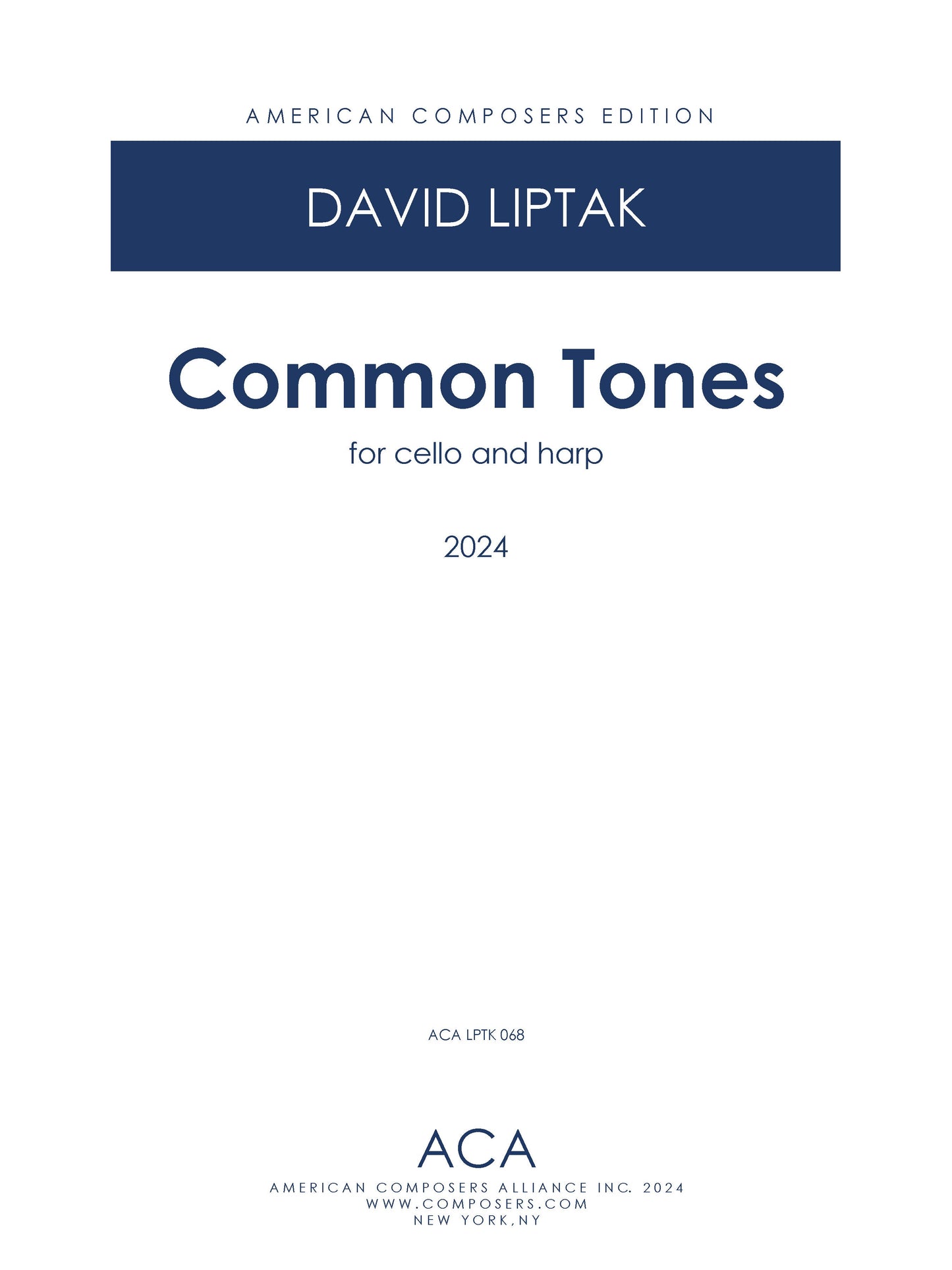 Common Tones