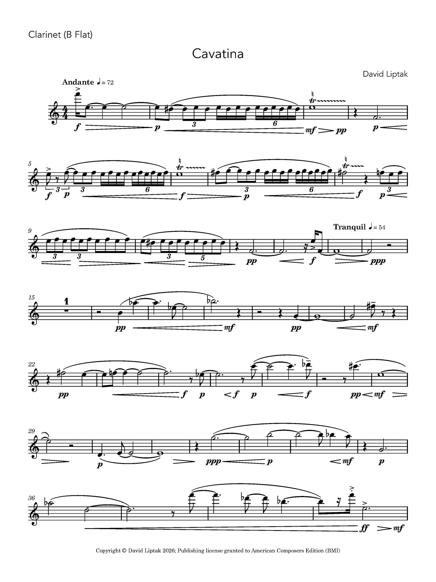 Cavatina