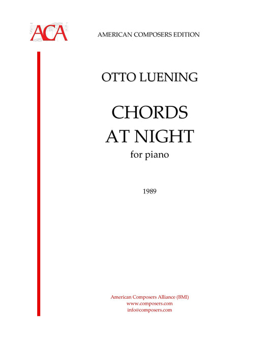 CHORDS AT NIGHT