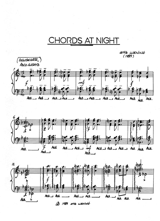 CHORDS AT NIGHT