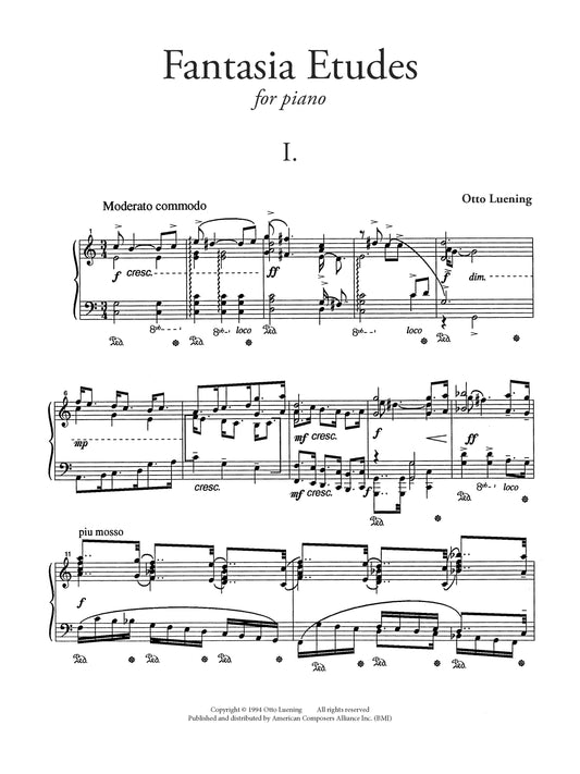 FANTASIA ETUDES