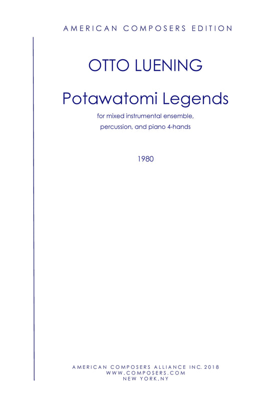 POTAWATOMI LEGENDS