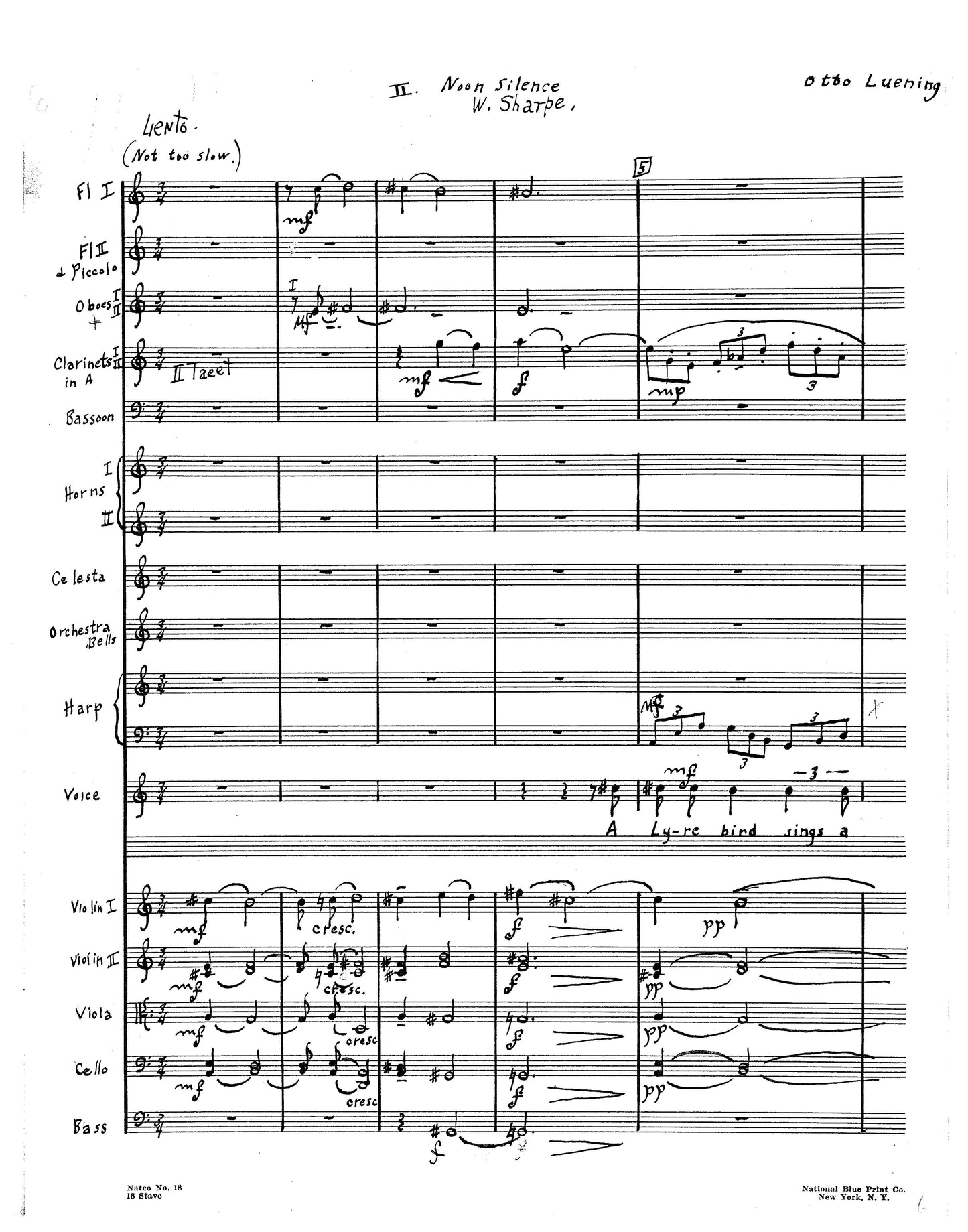 THREE SONGS (for Soprano and chamber ensemble)