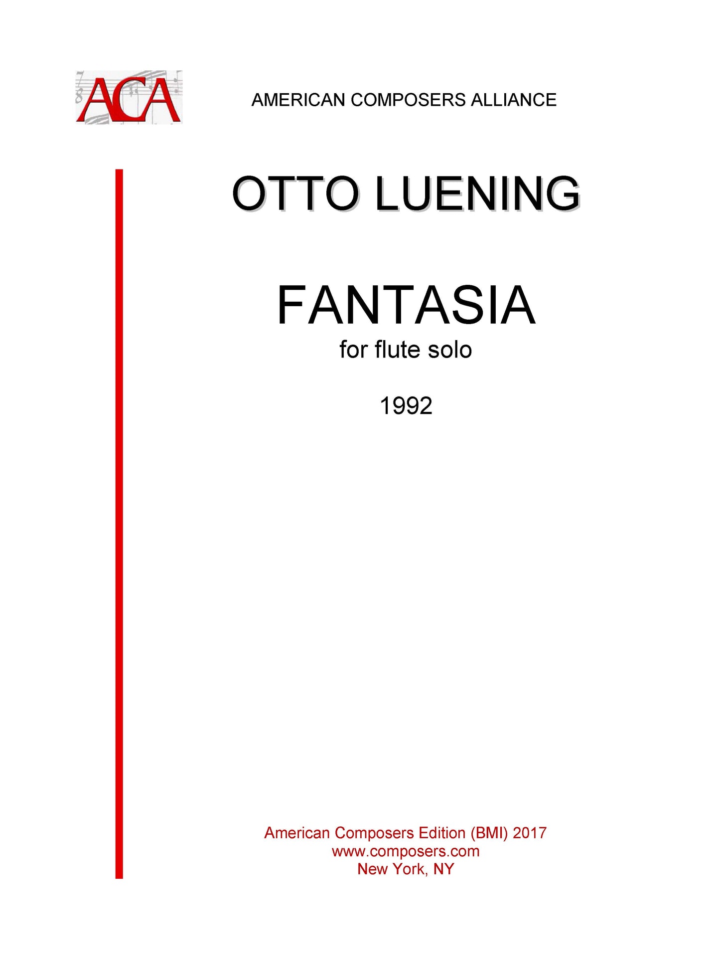 FANTASIA-FLUTE SOLO