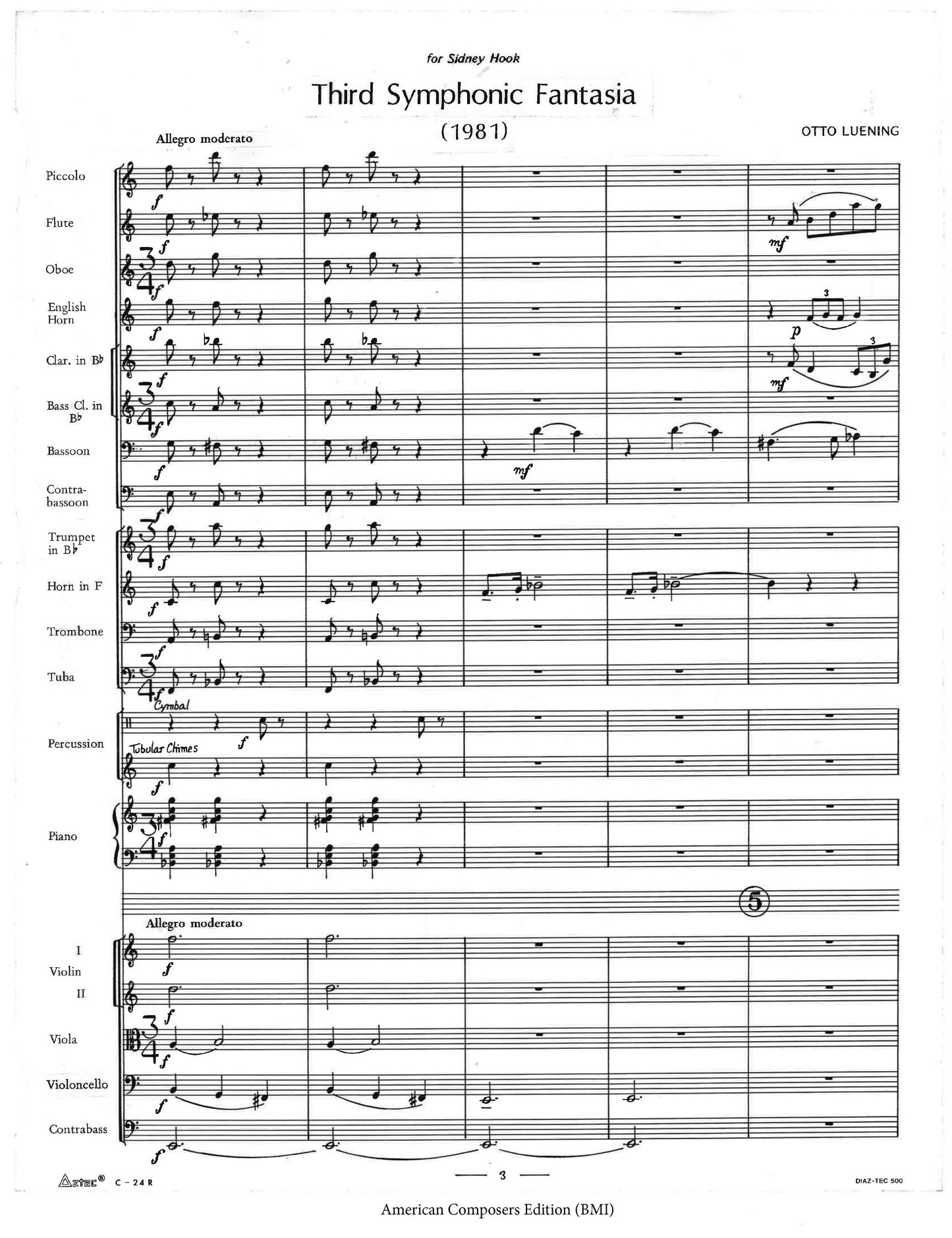 SYMPHONIC FANTASIA NO. 3