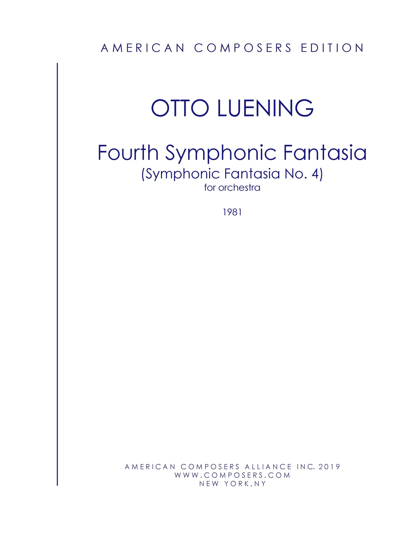 SYMPHONIC FANTASIA NO. 4