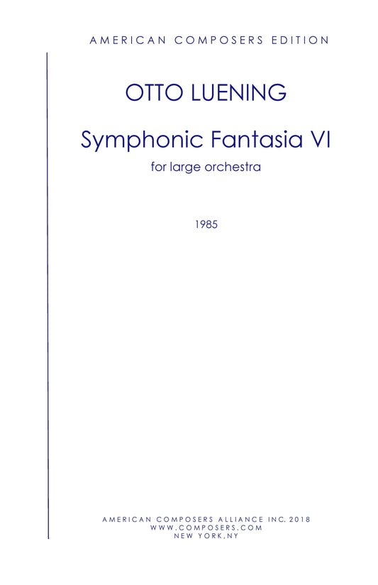 SYMPHONIC FANTASIA NO. 6