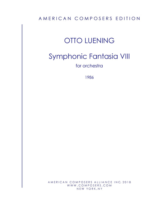 SYMPHONIC FANTASIA NO. 8