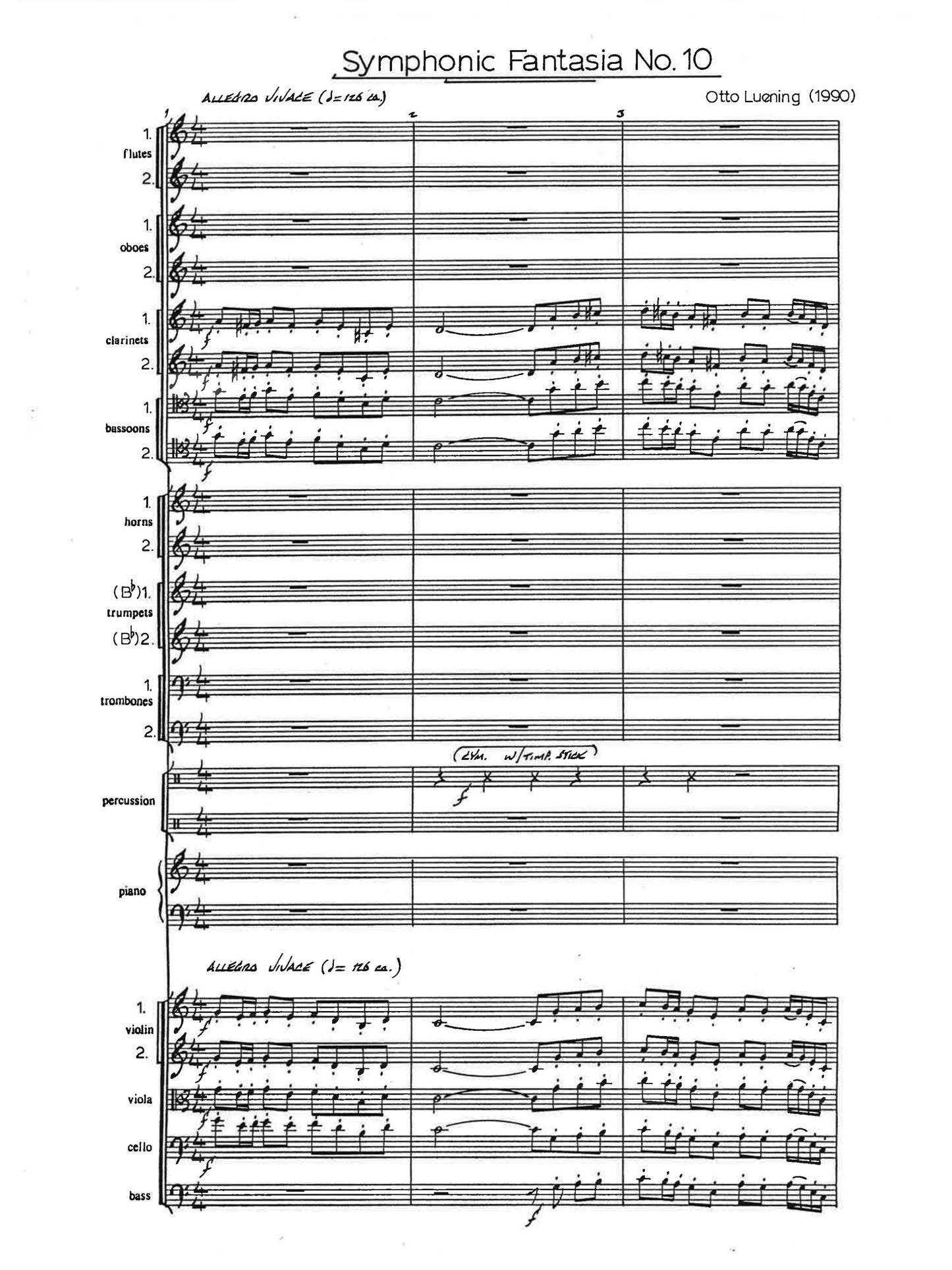 SYMPHONIC FANTASIA NO. 10