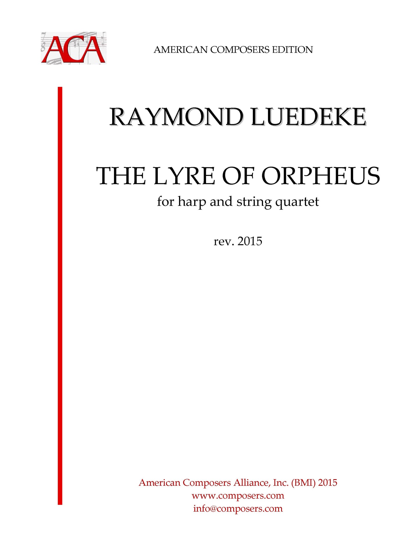 LYRE OF ORPHEUS