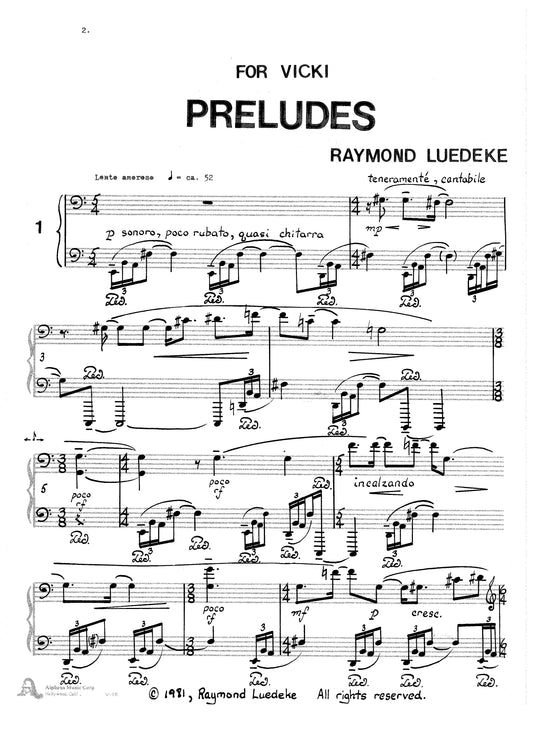 TWELVE PRELUDES