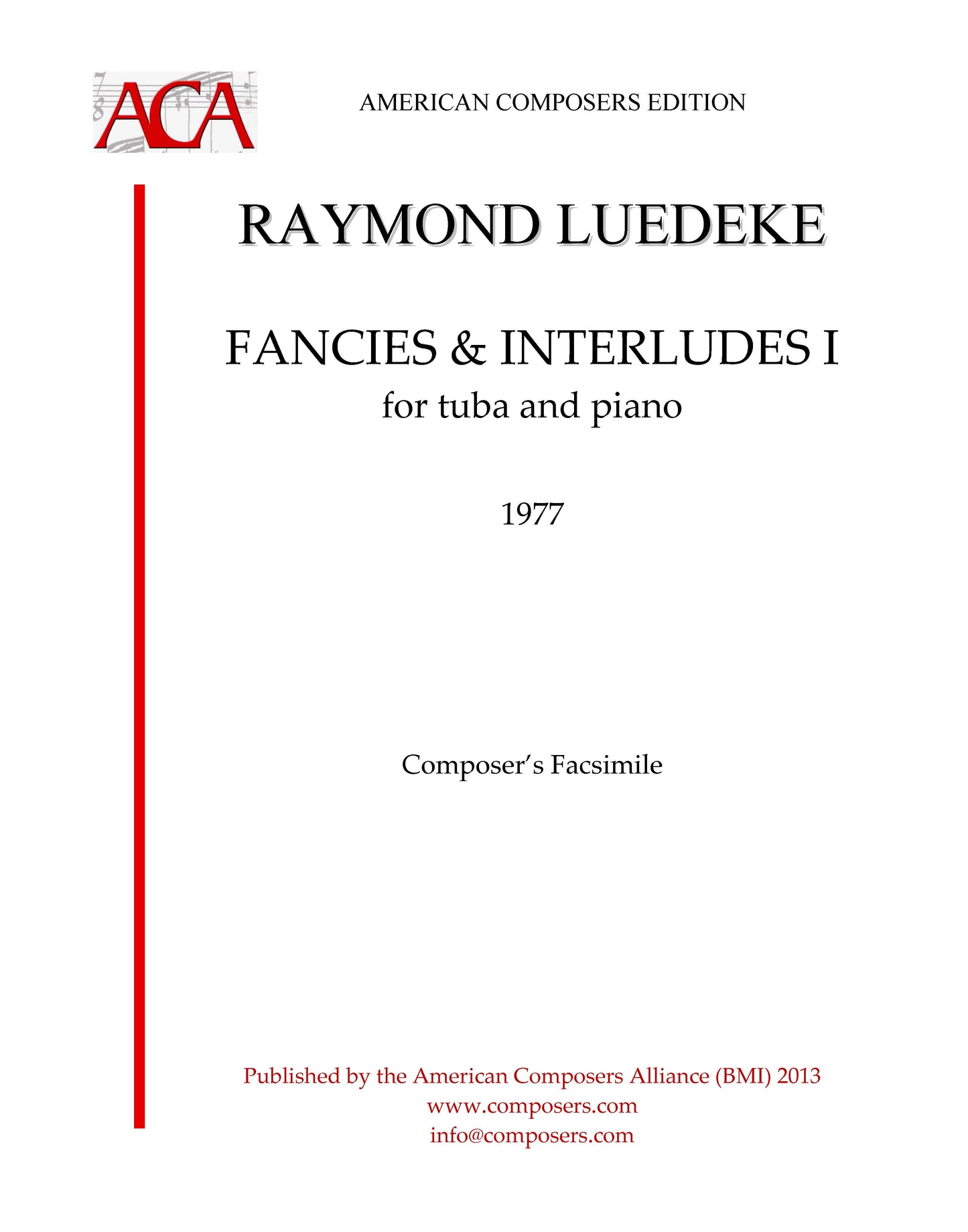 FANCIES & INTERLUDES 1