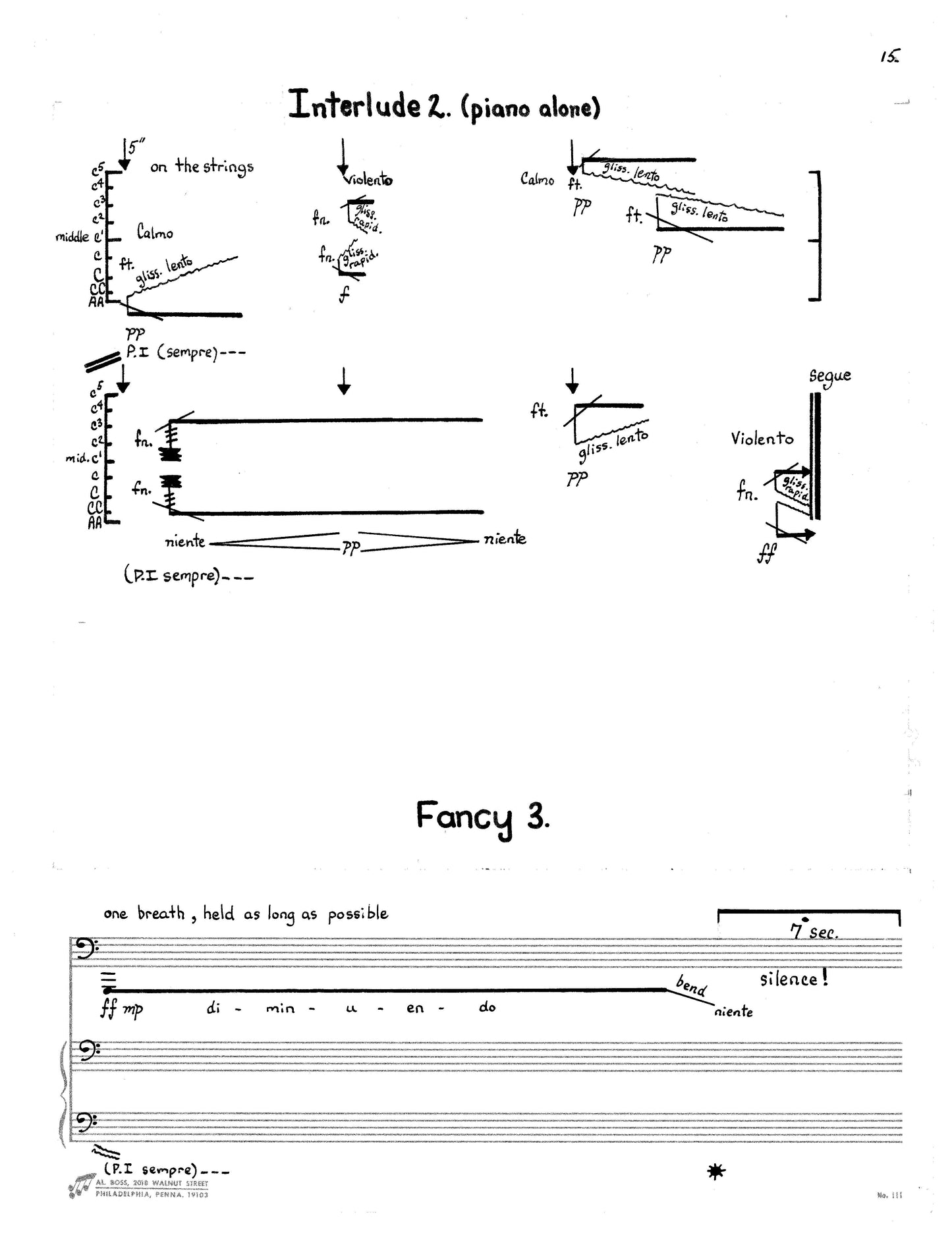 FANCIES & INTERLUDES 1