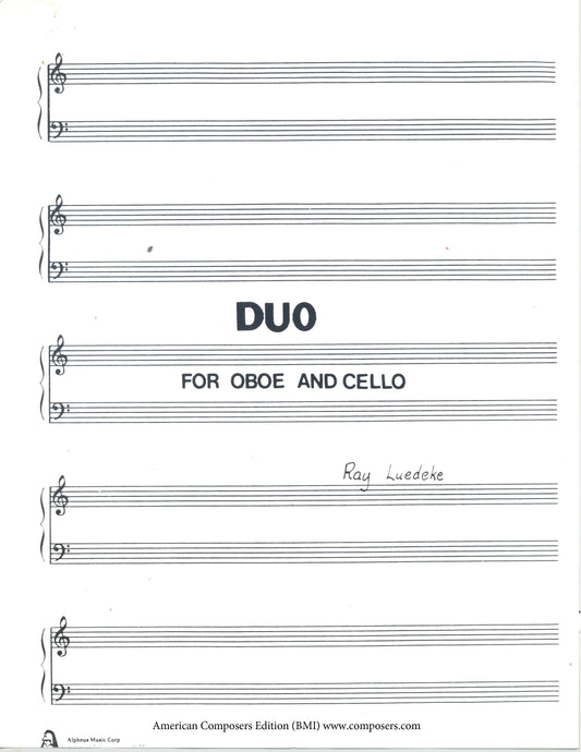 DUO FOR OBOE AND CELLO