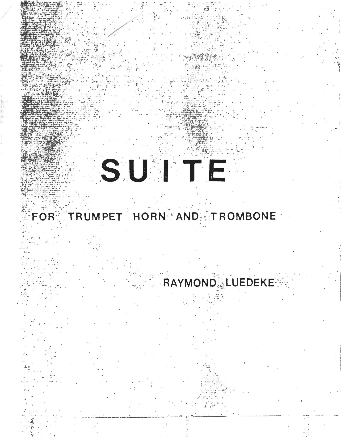 SUITE for Brass Trio