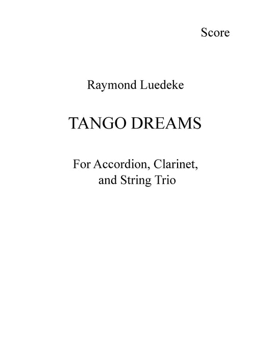 TANGO DREAMS - Quintet version