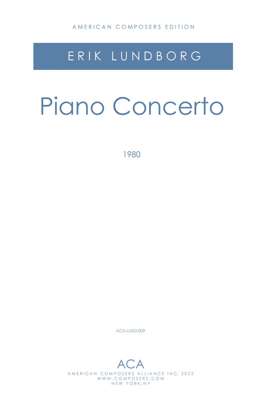 PIANO CONCERTO