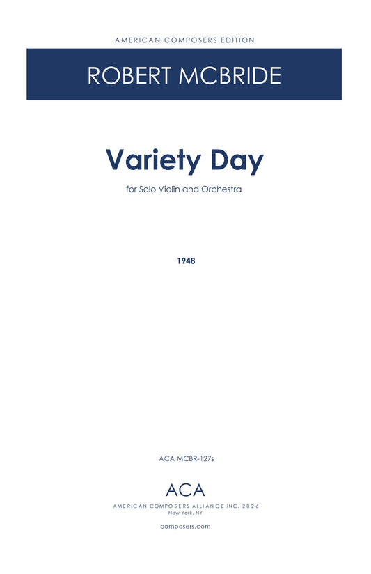 Variety Day (Concerto)