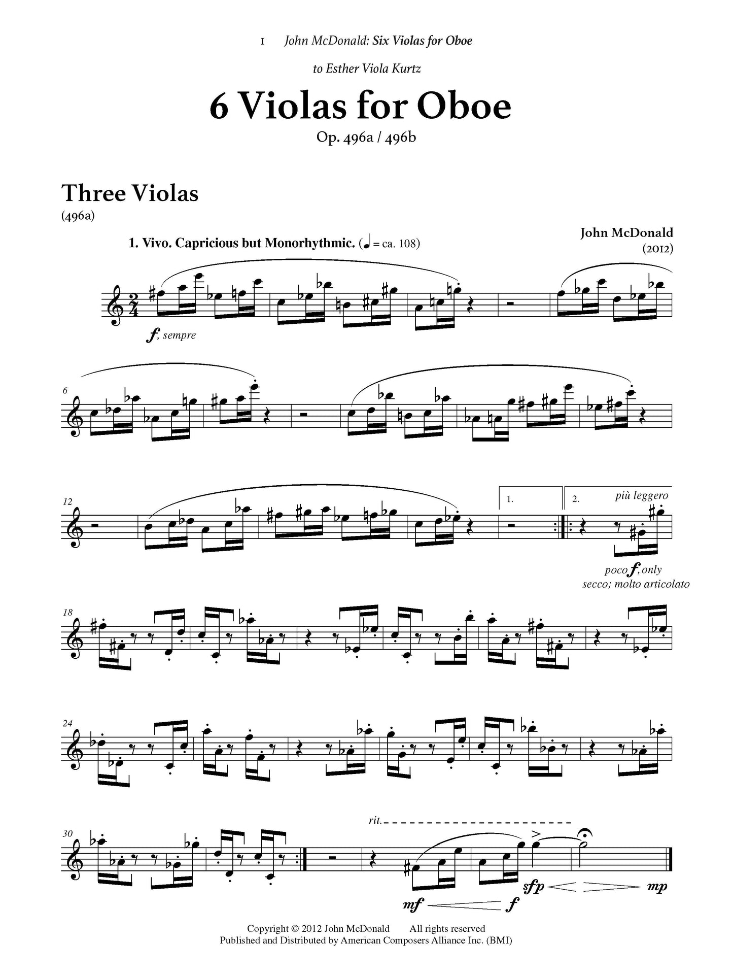 Six Violas