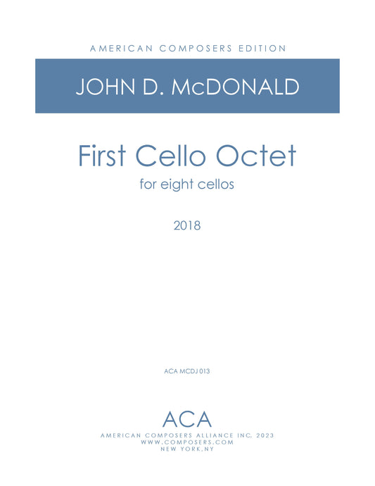 FIRST CELLO OCTET