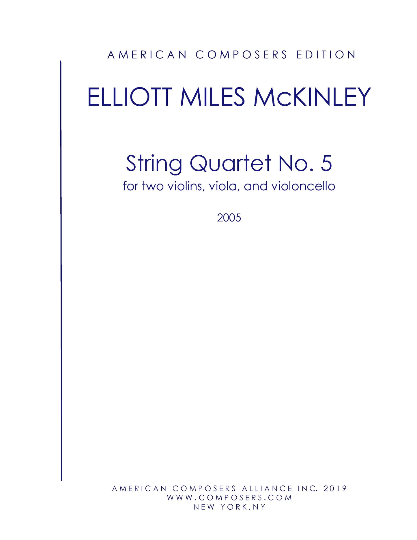 String Quartet No. 5