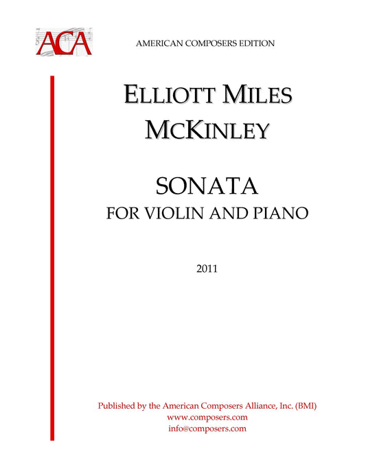 Sonata for Violin and Piano