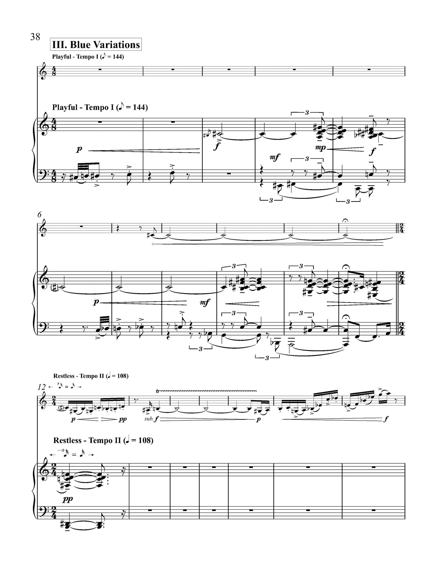 Sonata for Violin and Piano