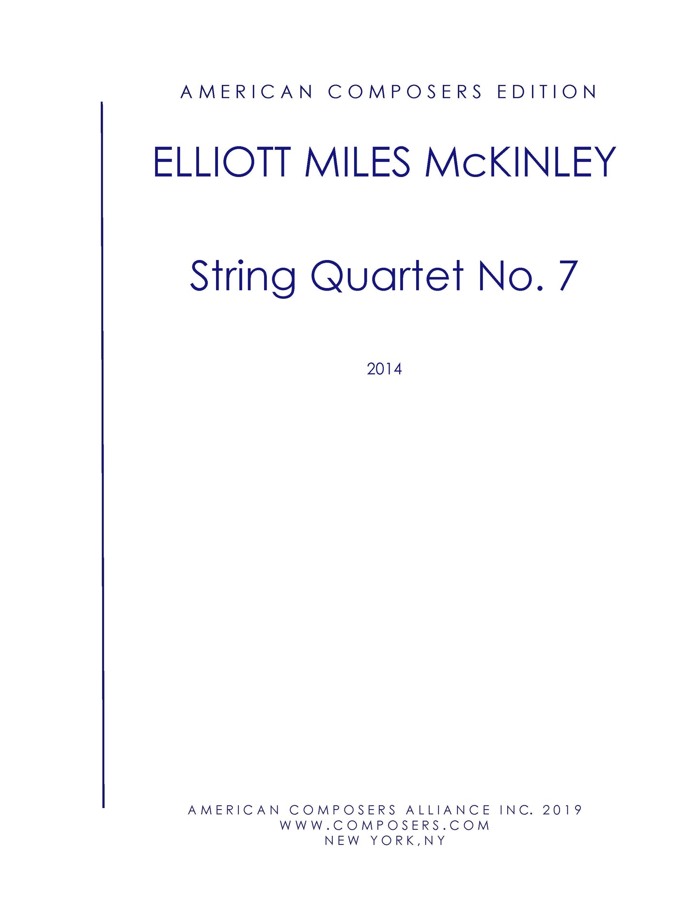 String Quartet No. 7