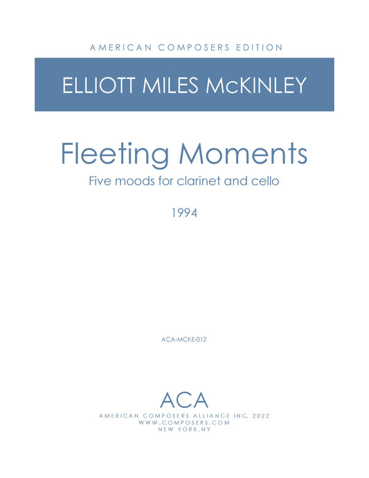 Fleeting Moments