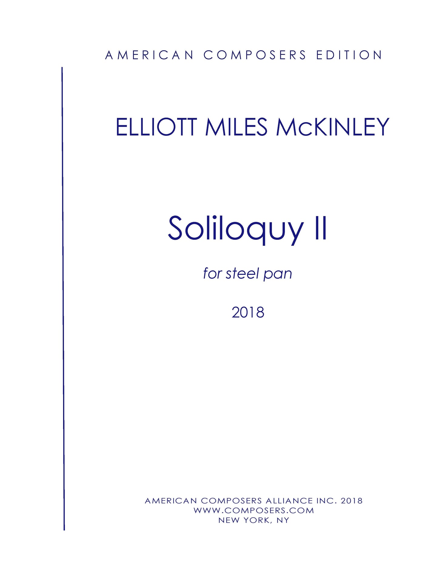 Soliloquy II