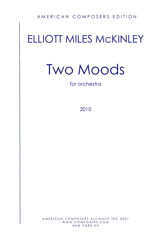 Two Moods for Orchestra