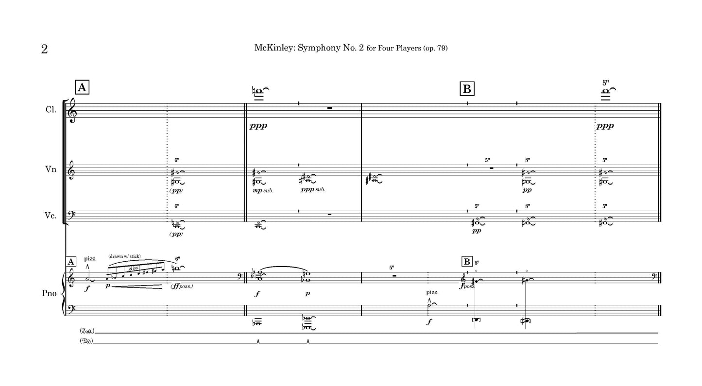 Symphony No. 2 for Four Players