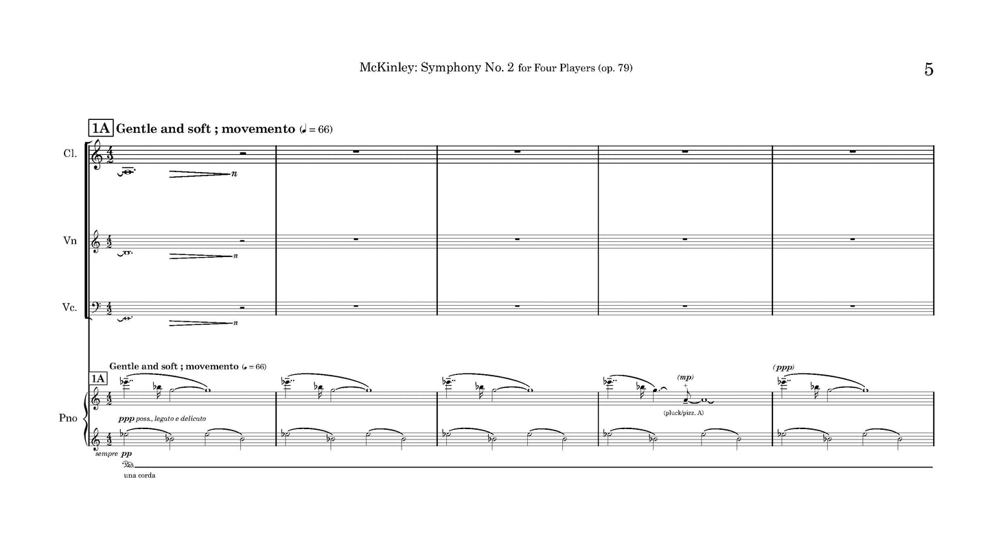 Symphony No. 2 for Four Players