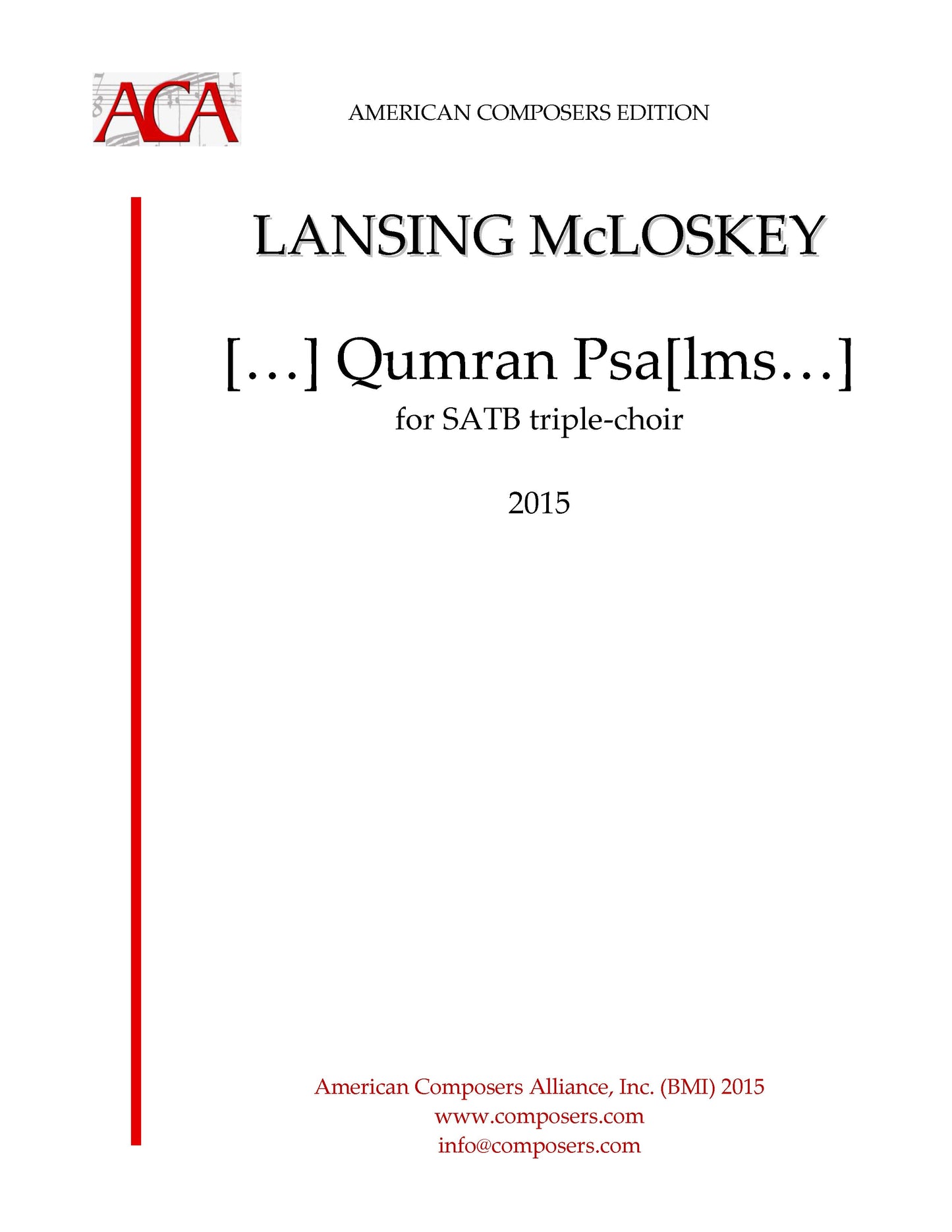 Qumran Psalms