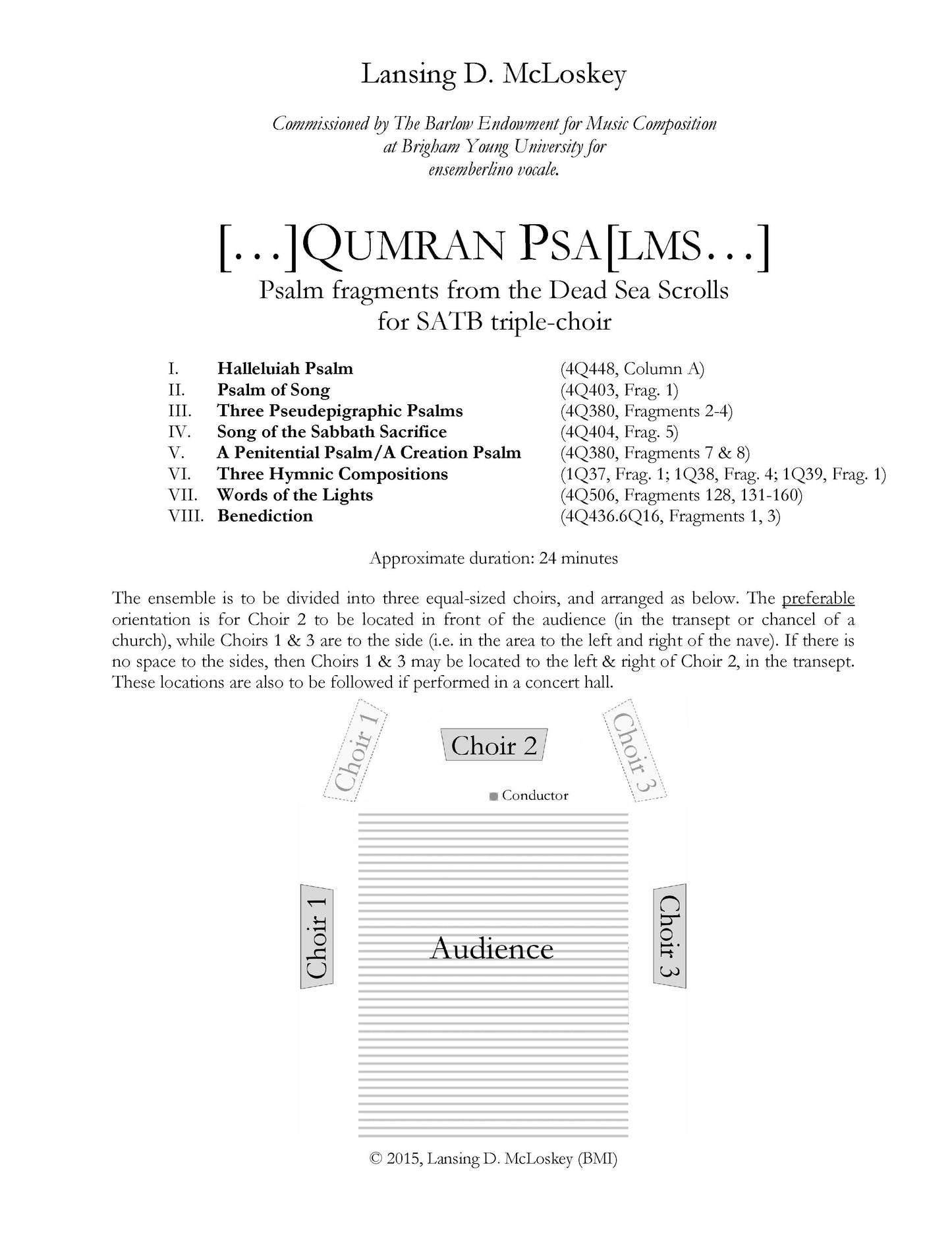 Qumran Psalms