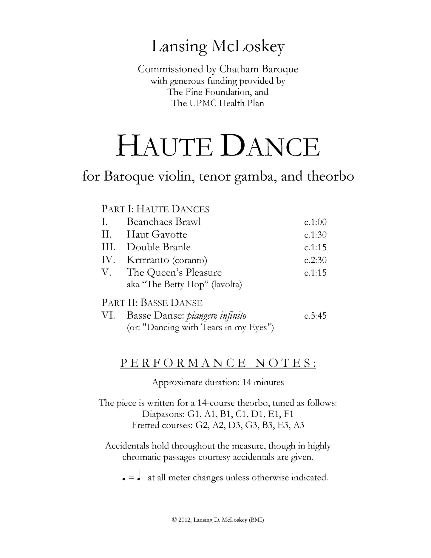 Haute Dance