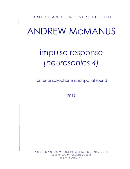 impulse response [neurosonics 4]