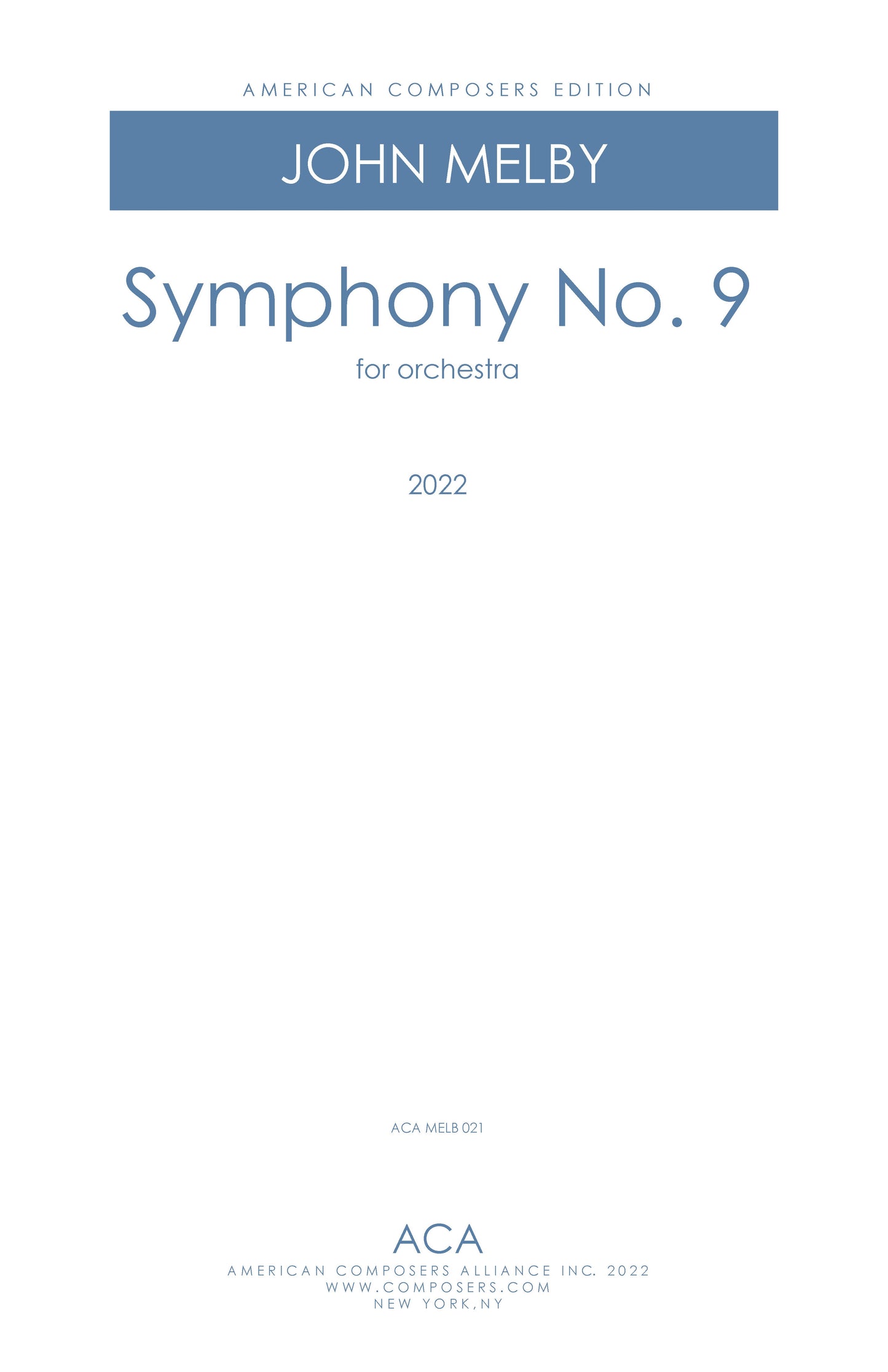 Symphony No. 9