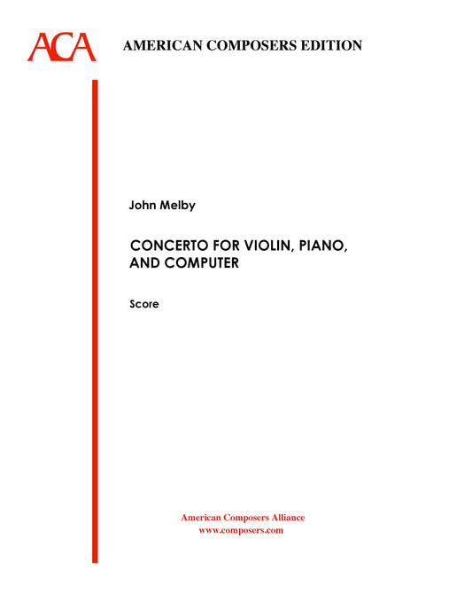 Concerto For Violin, Piano, And Computer