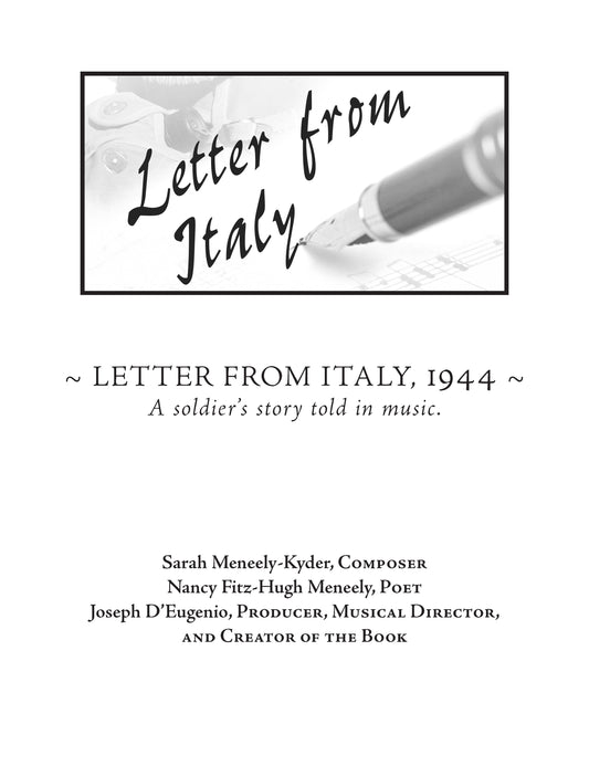 Letter From Italy, 1944: A Soldier's Story Told In Music - Chorus, Orchestra