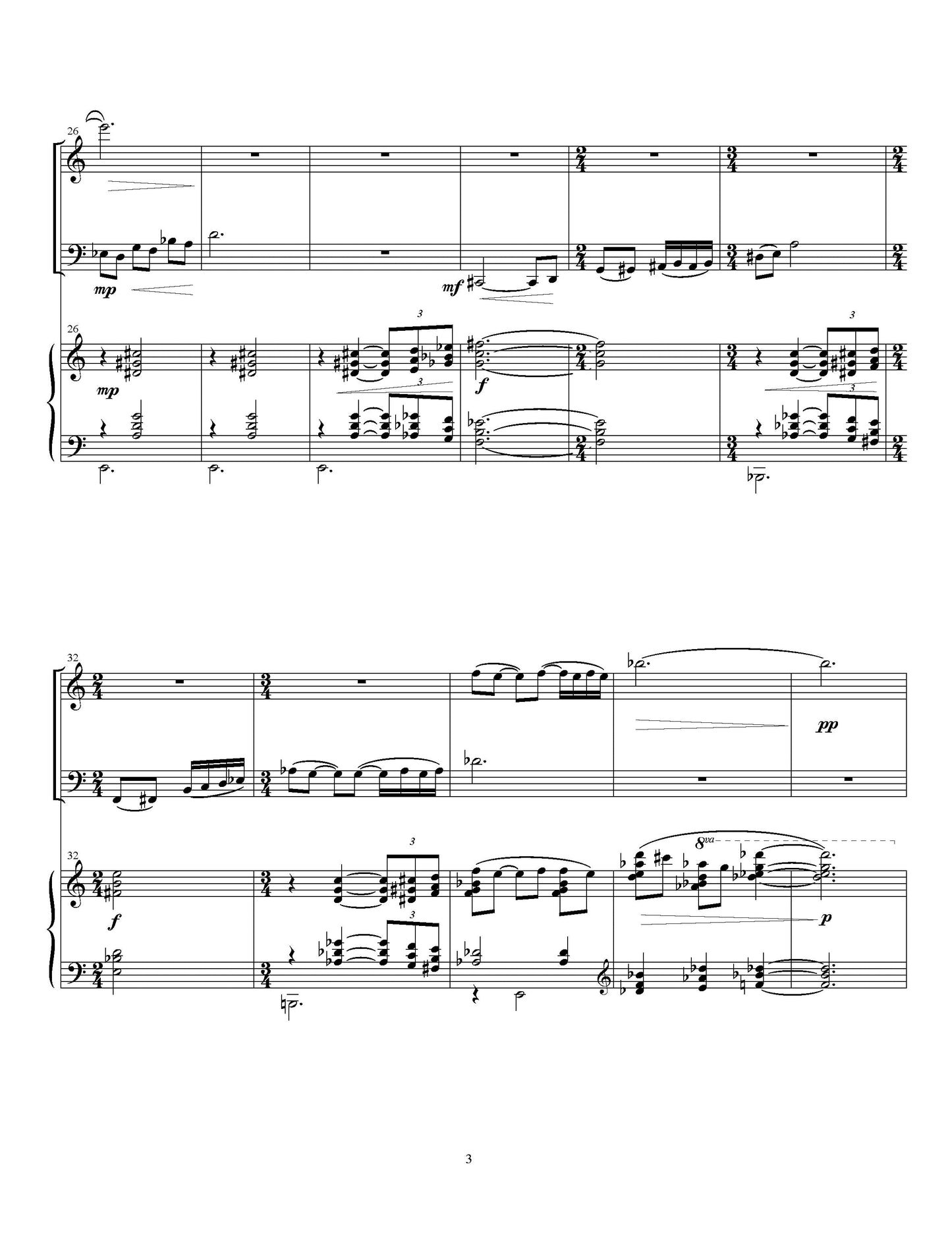 Passages (for piano trio)