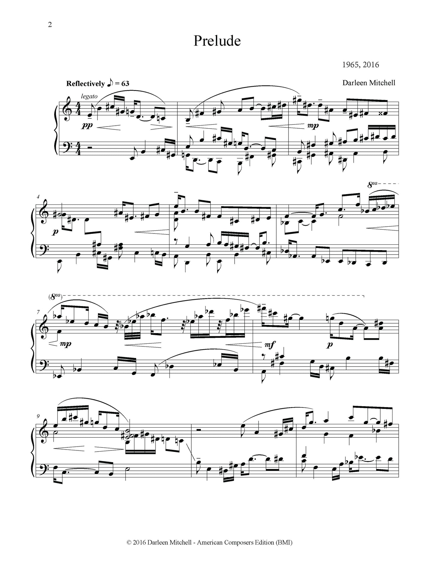 Suite For Piano