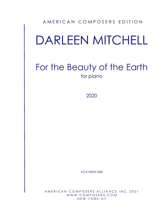 For the Beauty of the Earth - for Piano