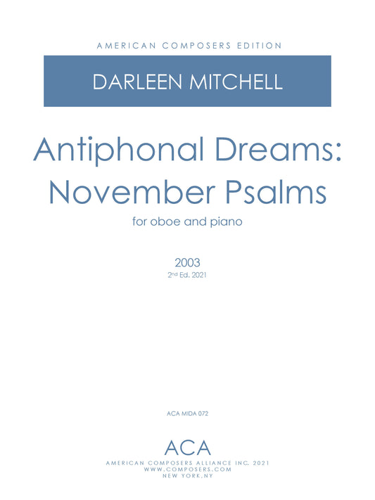 Antiphonal Dreams: November Psalms