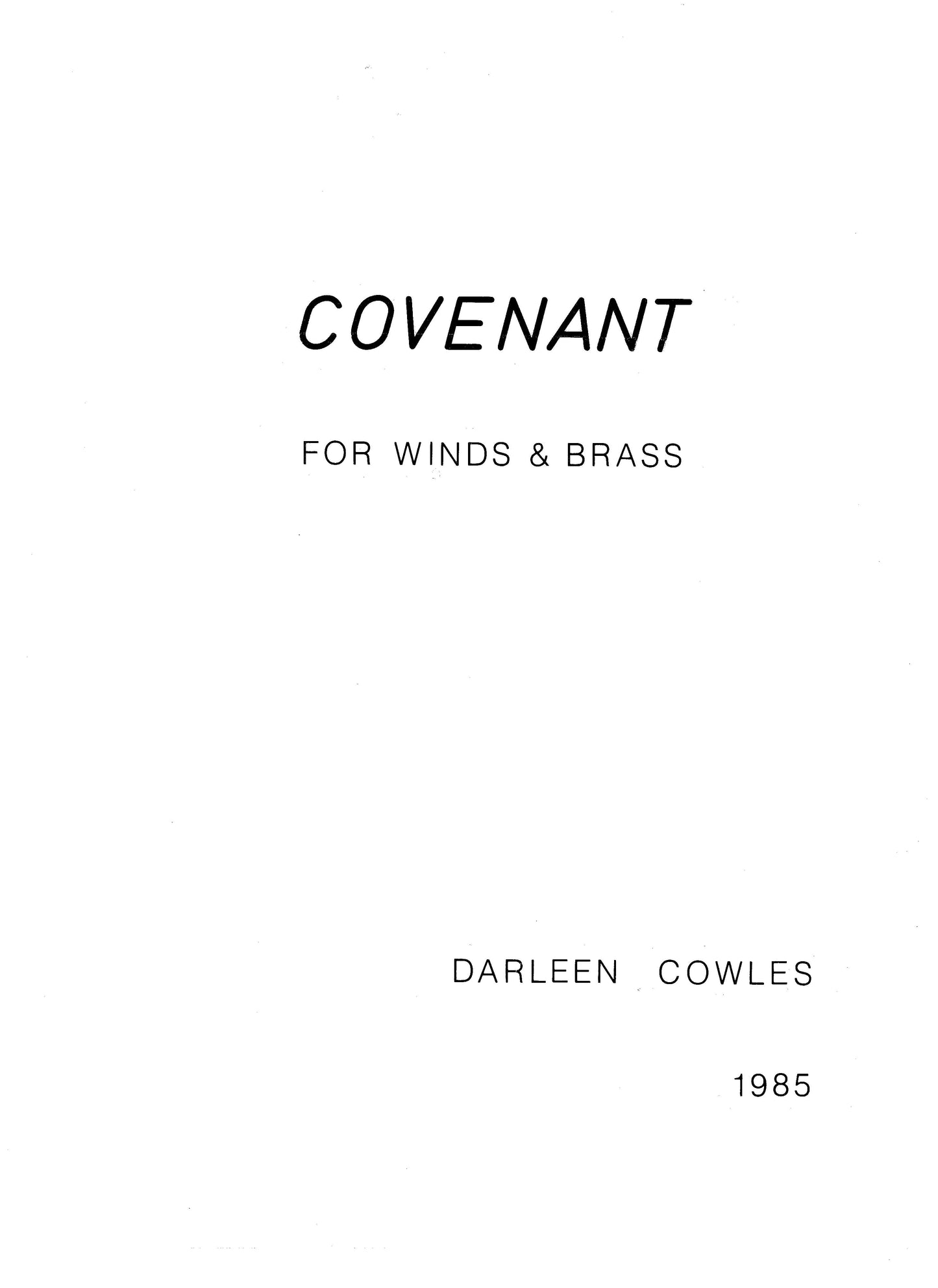 Covenant