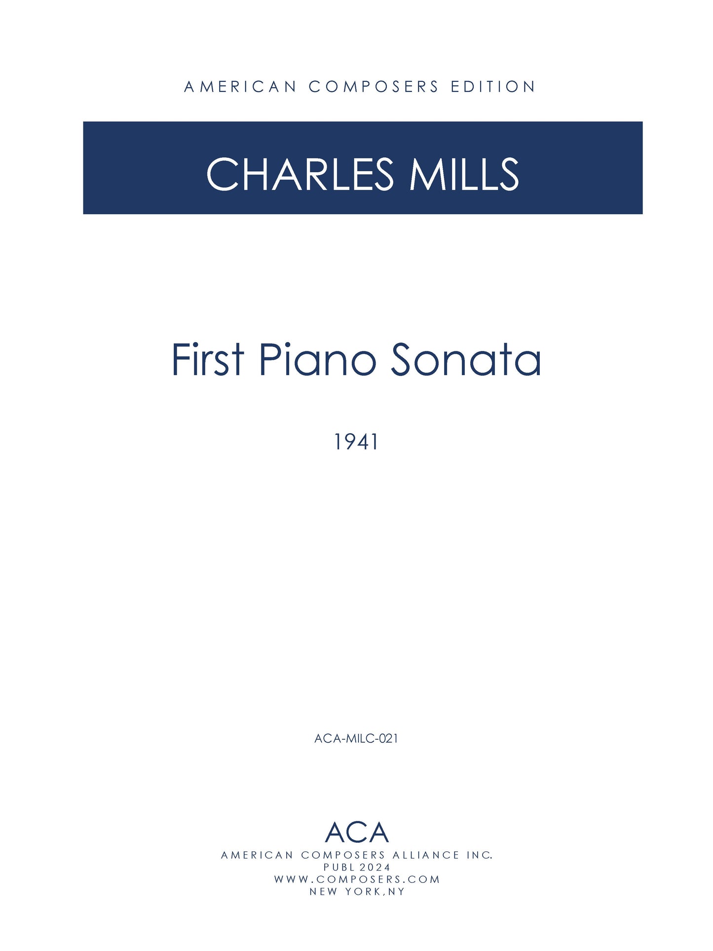 Piano Sonata 1