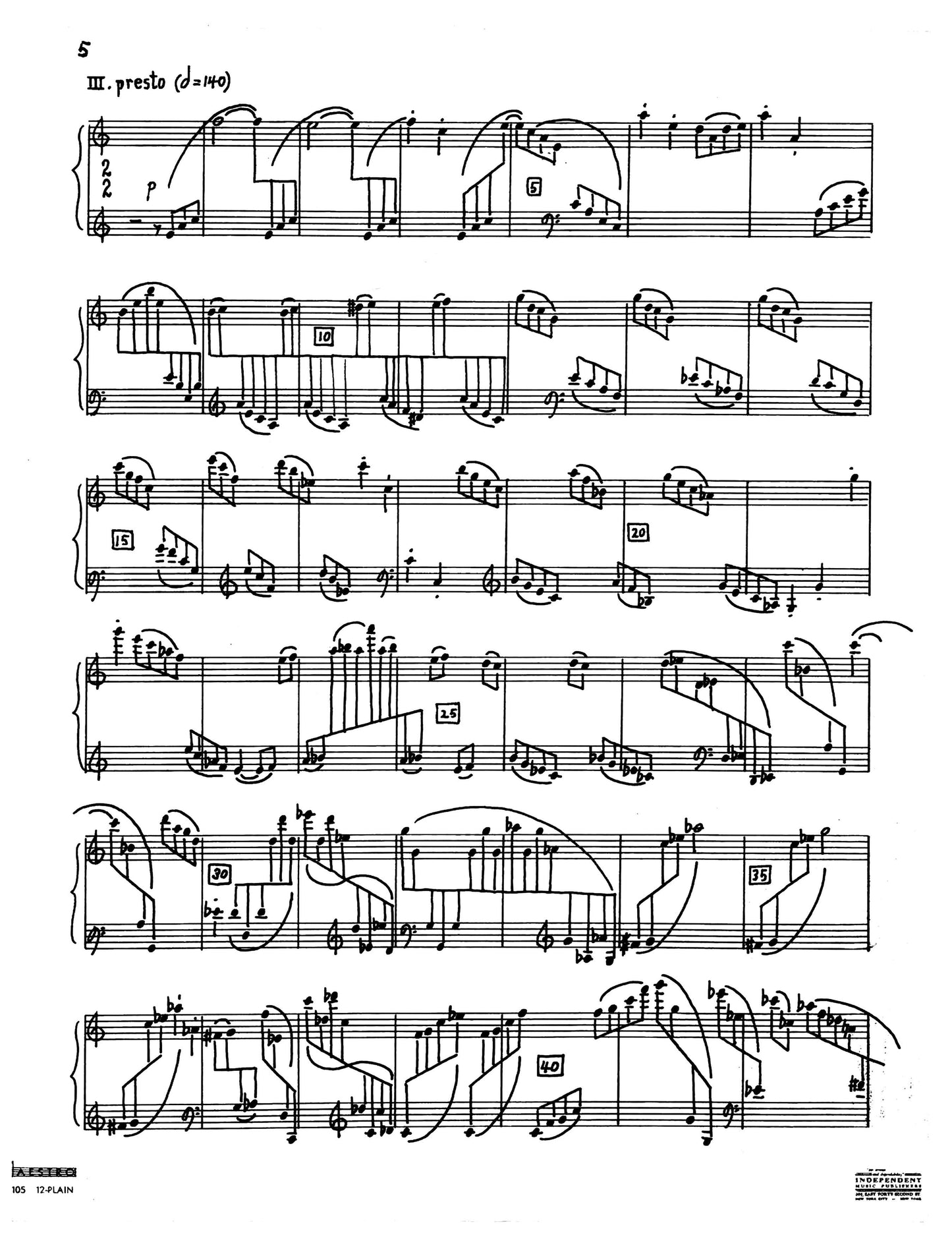 Piano Sonatine No.4, In A Minor