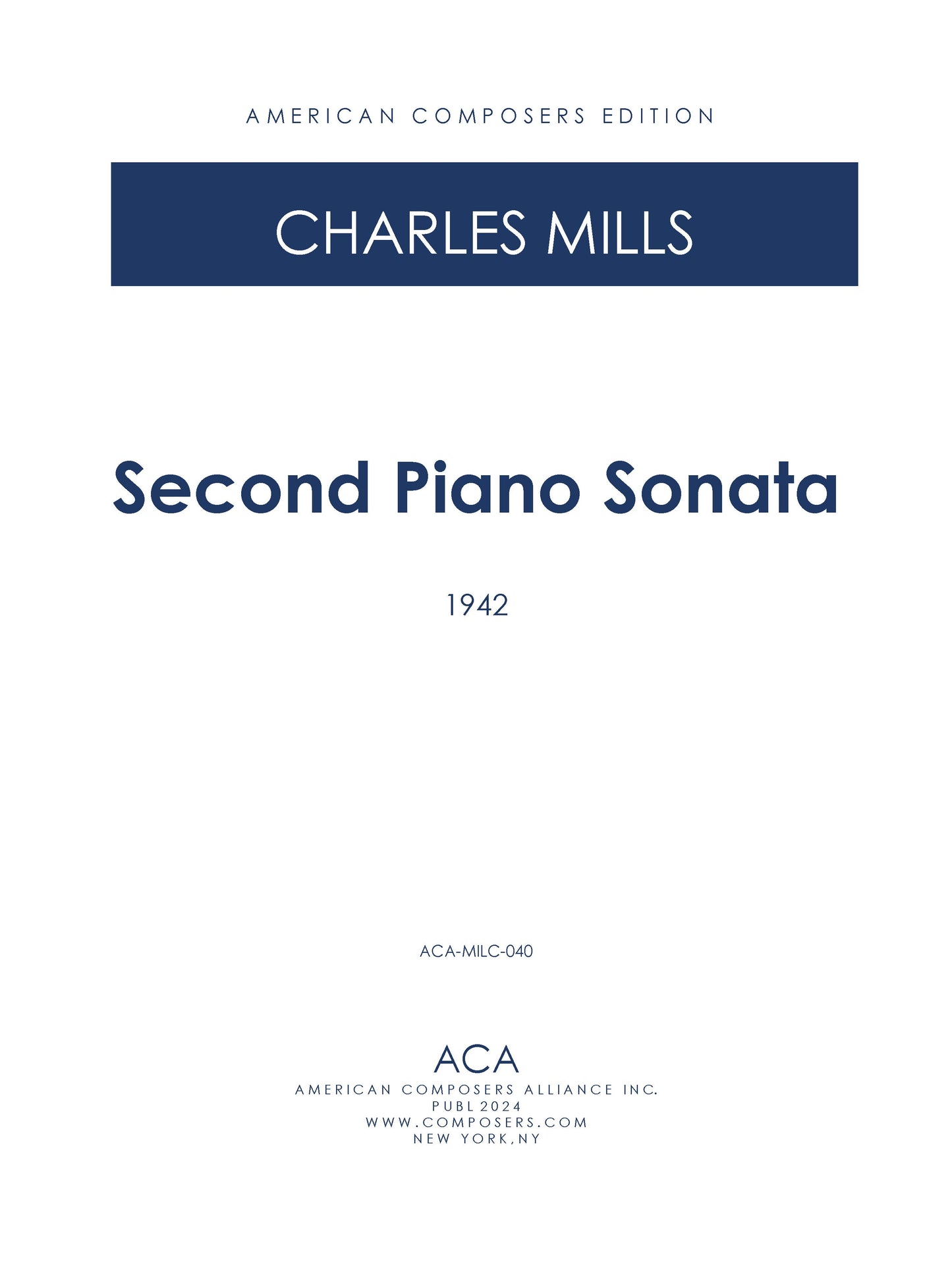 Piano Sonata 2 (Second Piano Sonata)