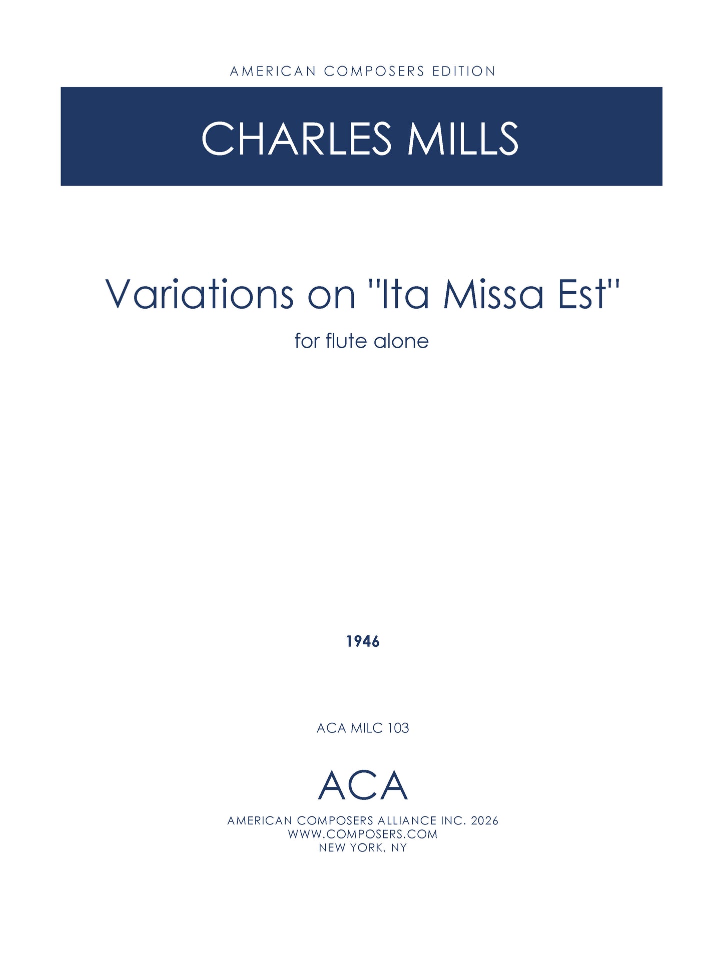 Variations on "Ite Missa Est"