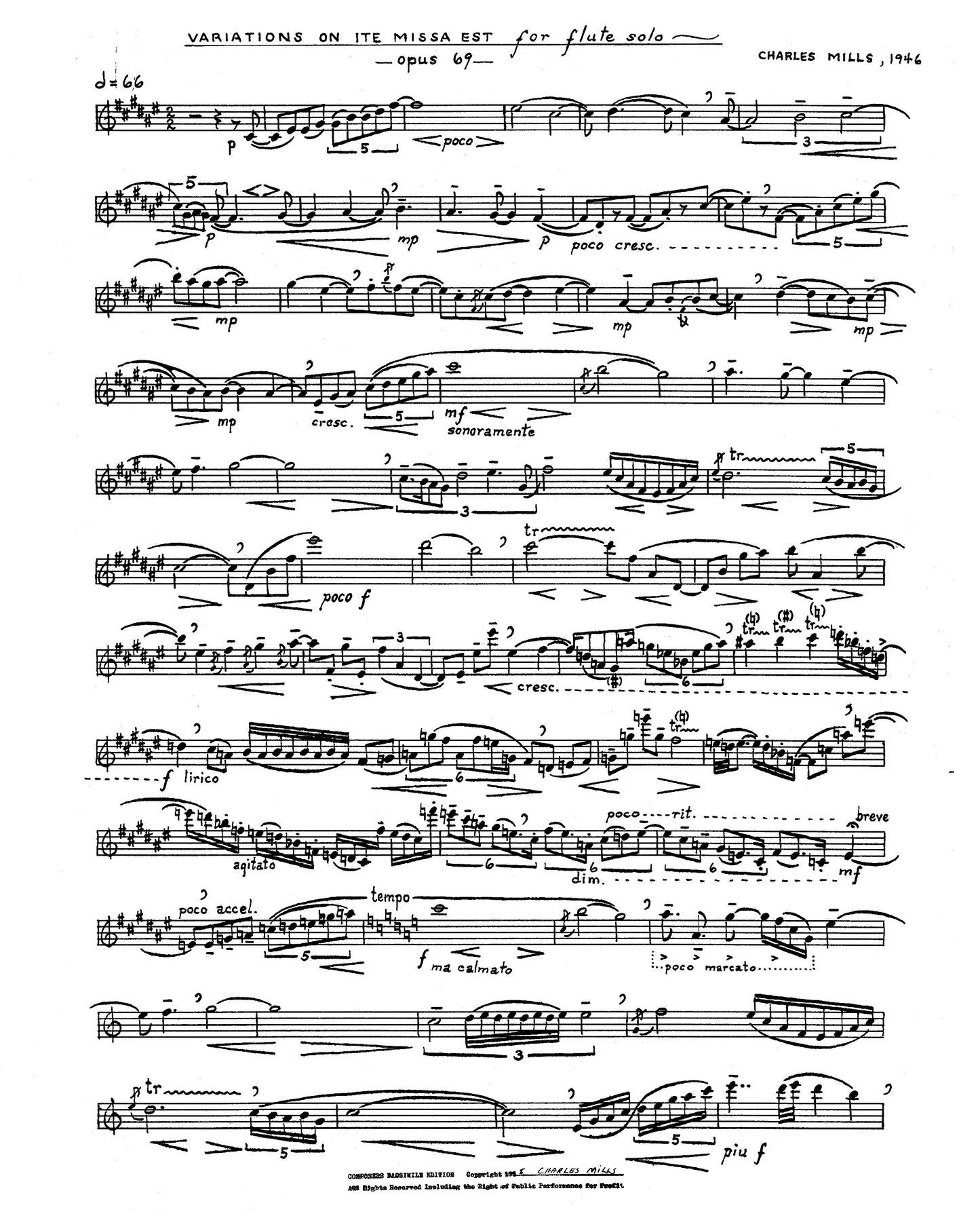 Variations on "Ite Missa Est"